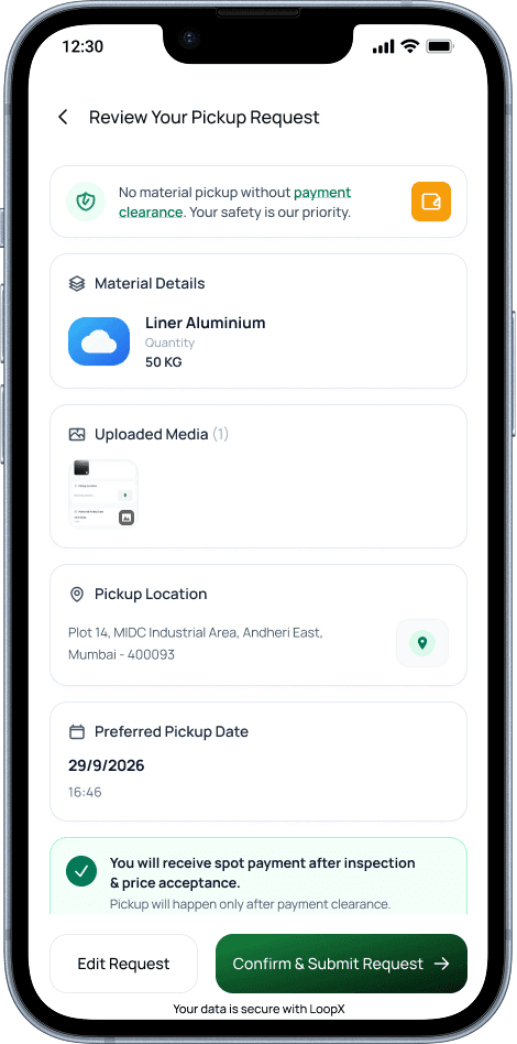 loopX app screen 4