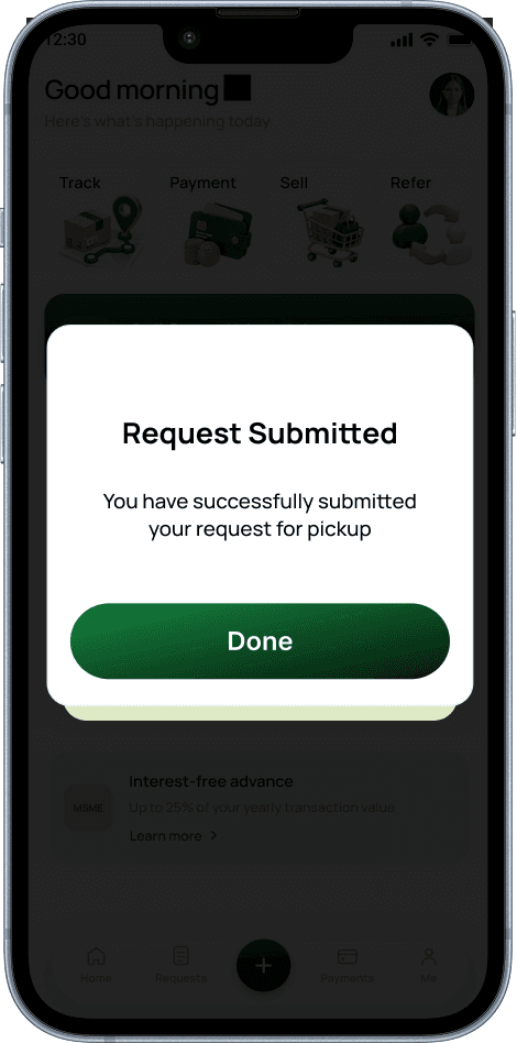 loopX app screen 5