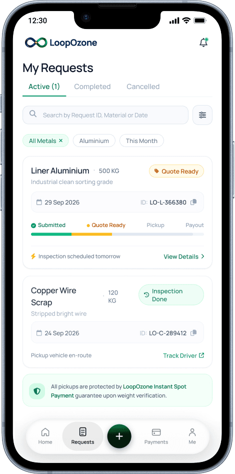 loopX app screen 6